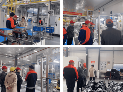 吉利汽車集團(tuán)高級副總裁劉向陽蒞臨軒孚科技參觀指導(dǎo)